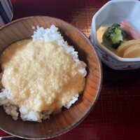 うかい鳥山 - とろろご飯/香の物