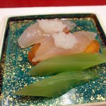 本湖月 - 酒（かろかろ）・きす・からすみ・ちしゃとう