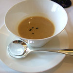フレンチレストラン フルーヴ - 本日のスープ（サツマイモ）