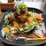 島野菜と島豆腐入りミートのタコライス（1,200円）