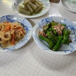 埼玉屋食堂 - お惣菜三点