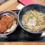 ソースカツ丼専門店 保田屋 - プチカツ丼うどん