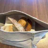 Bistro NOHGA  - パンのこのケース、かわいいよね。