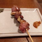 釜めし菜時記 さき亭 - 追加1 鴨ネギ串380円