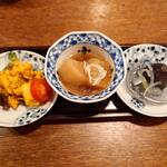 釜めし菜時記 さき亭 - 前菜盛り合わせ