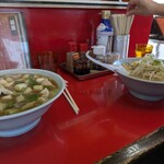 サッポロラーメン狸小路 - 肉ねぎラーメン900円