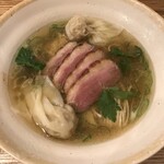 DURAMENTEI - 【限定】鴨出汁そば（白）