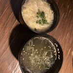 七輪焼肉 楽しいら - 選べるスープ