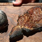 リストランテ･ヒロ  - こんがり焼いてくれました