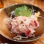 中央酒場 - アジたたき550円