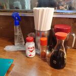 中央酒場 - 調味料セット