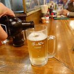 中央酒場 - ホッピー作っているところ