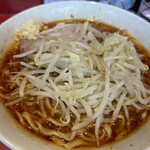 ラーメン二郎 - ラーメンミニ　ＳＫ半分   にんにく少し