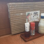 やぶそば - テーブルの設え