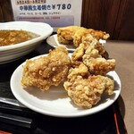 サウスヴィラ - セットのから揚げです。
