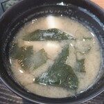 やぶそば - みそ汁