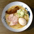 室蘭ラーメン 雷文 - 料理写真:ラーメン 塩…850えん ／ 半熟味付玉子…100えん