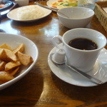 ハンバーグレストラン葦 - 葦スペシャルハンバーガーセット、ホットコーヒー