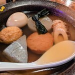 しぶや駄菓子バー - おでん盛り合わせ