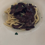 Trattoria Annamaria - 今日はパスタもきのこまみれ