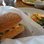 ハンバーグレストラン葦 - ① 葦スペシャルハンバーガーセット（ドリンクセット）