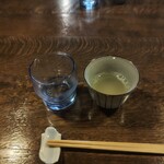 そば小川 - お水がかなり美味い