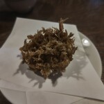 そば小川 - じゃこ天　