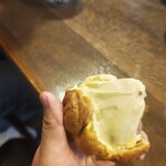 そば小川 - お母さんに割らないで食べてと言われたのに（笑）