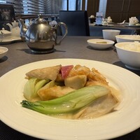 六本木 樓外樓 - 白身魚と野菜の炒め