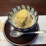 日本料理 大むら - 自家製のアイスだって
