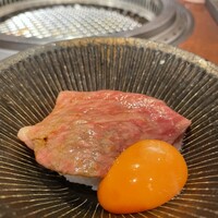 銀座焼肉 seigou - 別格③のサーロイン焼きすき