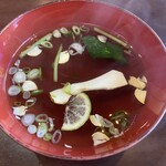 シェ いなば - 松茸おすまし