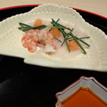 日本料理 楽心 - お造り（てっさと海老）
      