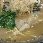 resutoransatsuki - 鶏節麺。鳥節からだしをとってるそうです。500円台でこのクオリティはスゴイと思います。