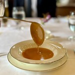 ザ・フジヤ - 本日のポタージュ（温度もバッチリ）