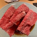 雪月花 たなかさとる - 松阪牛の焼きシャブ