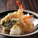 たべのみ処 げんたろう商店 - 天ぷら盛り合わせ