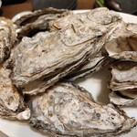 なごみや一夜 - 蒸し牡蠣