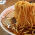 中華そば 住吉 - チャーシューメン　麺