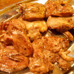 とりビアー - ハツ焼き