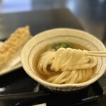 讃岐うどん 白庵 - ひやかけ　ちく天