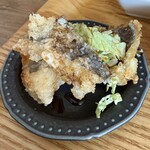 ことり食堂 - 鯵の唐揚げ
