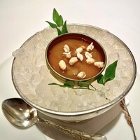 レ セゾン - ⓪洋梨のピューレとコンソメのジュレ