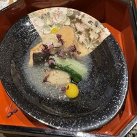 輪久 - 鰤の蕪餡掛け
