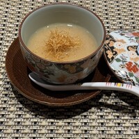 輪久 - 牛蒡の茶碗蒸し