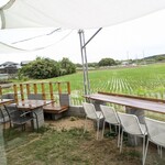 C-farm cafe - テラス