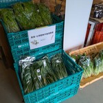 C-farm cafe - 有機野菜が販売されてます