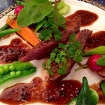 レストラン シャンソニエ - 仏産マグレ鴨 エピス風味のグリエ