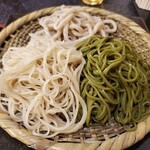 稲廼家 - 三種盛せいろ