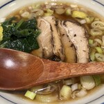 烈志笑魚油 麺香房 三く - 